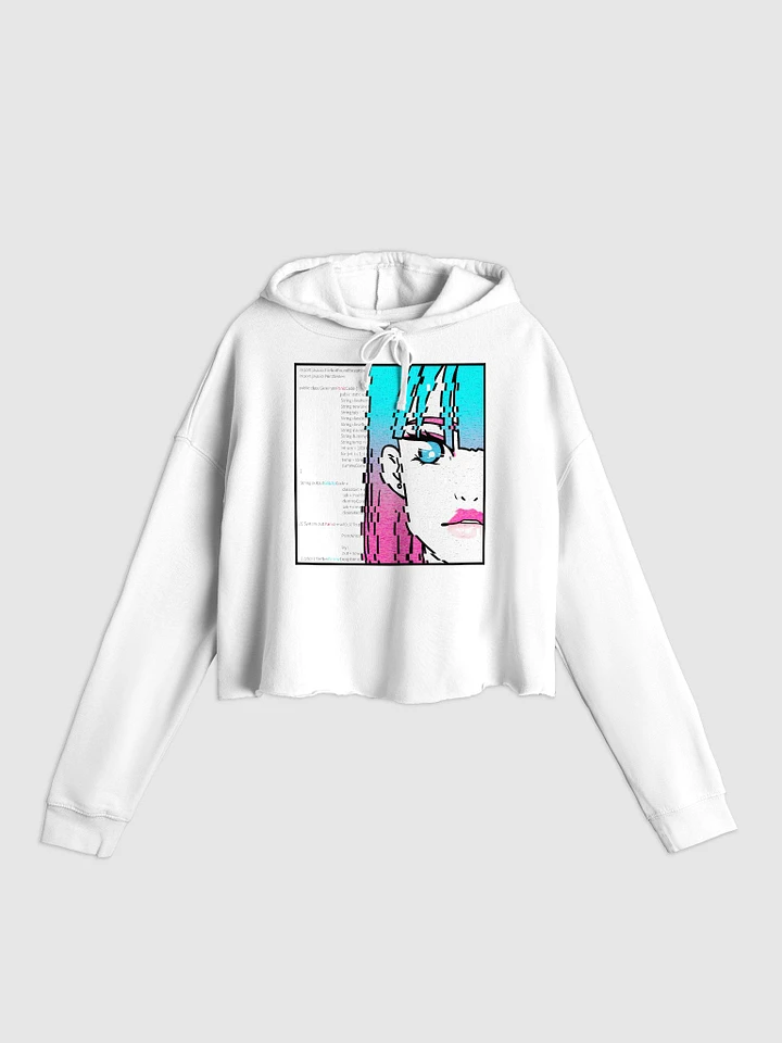 Panic Glitchy Dream Girl Crop Hoodie product image (1)