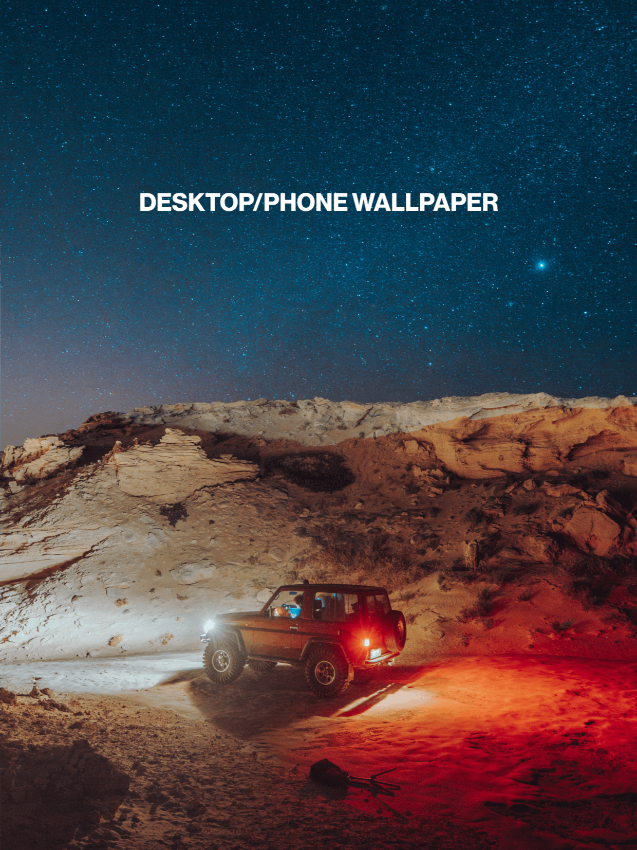 Under the Stars: Phone/Desktop Wallpaper product image (1)