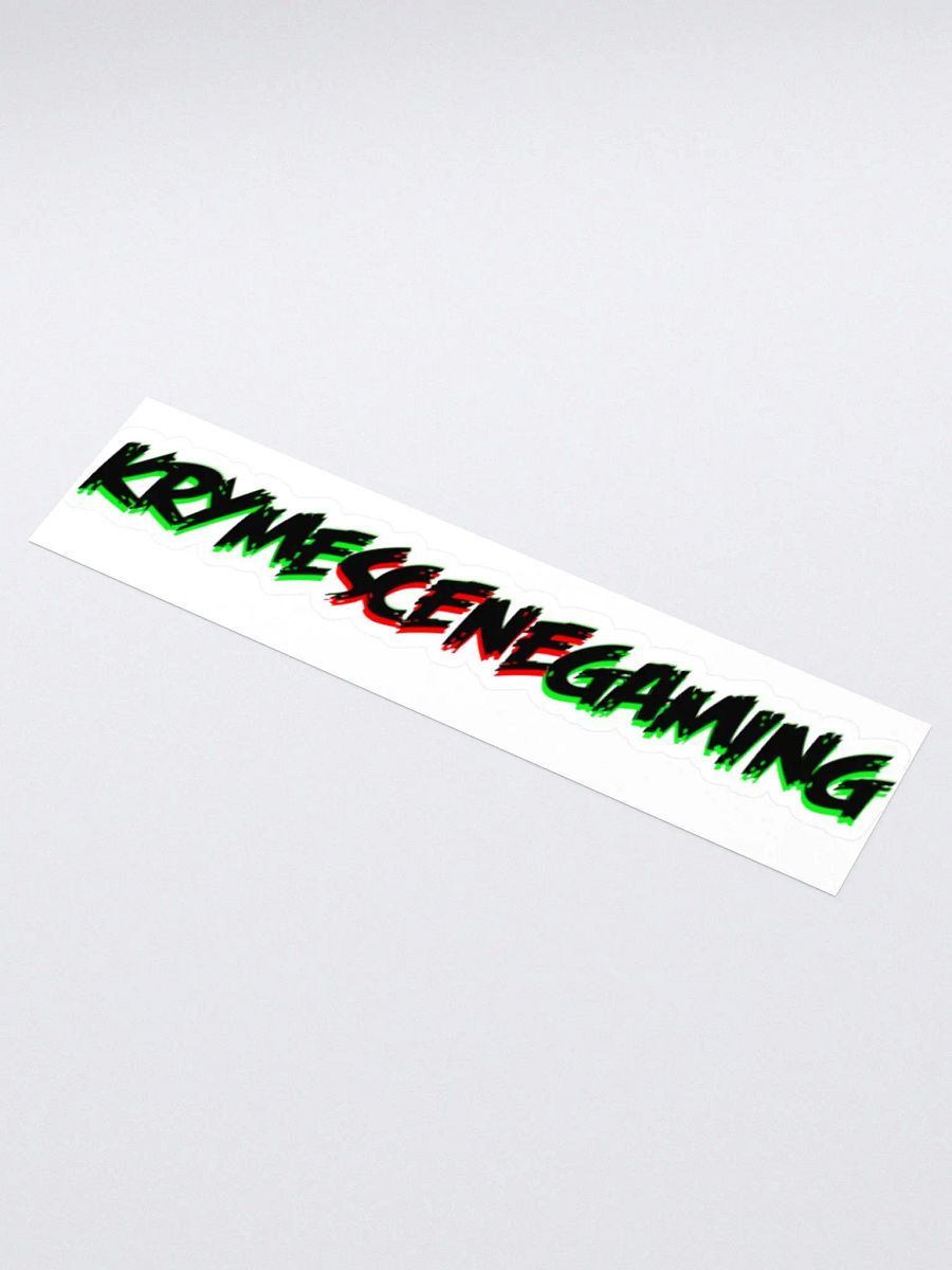 KrymeSceneGaming Vinyl Sticker 💚🕵️‍♂️ product image (4)