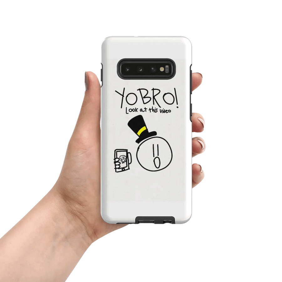 “YO BRO LOOK AT THIS VIDEO” Samsung case product image (10)