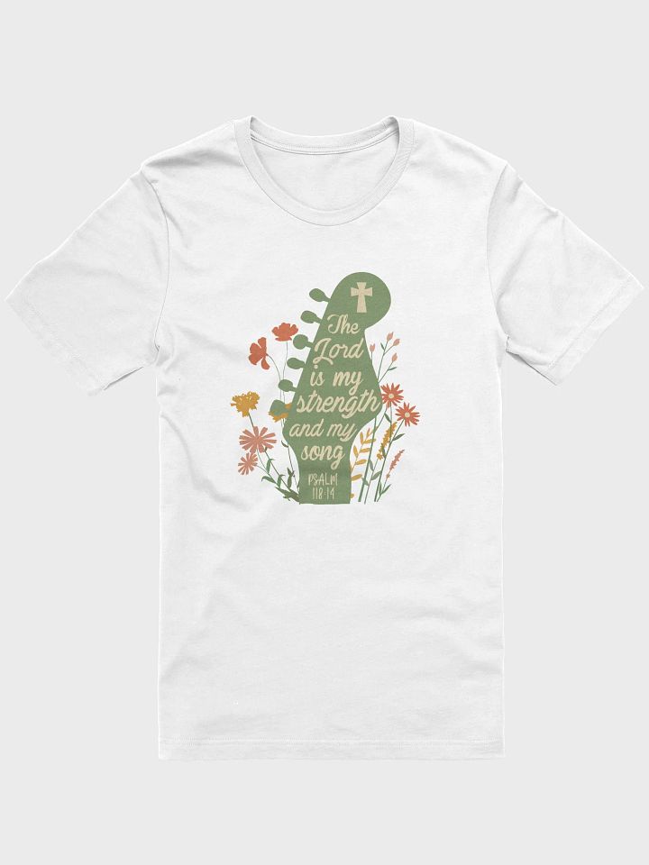 Psalm 118:14 Floral Tee product image (9)