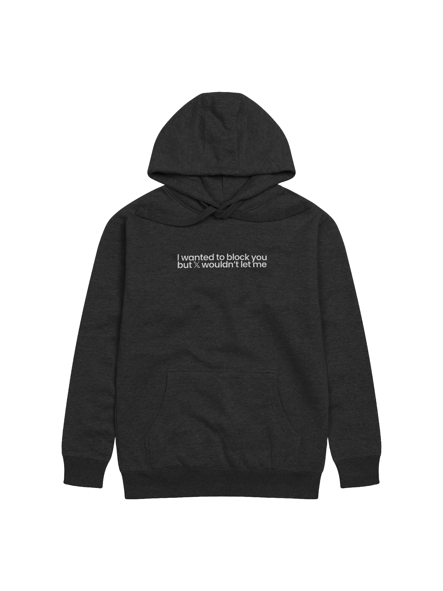 Blocked On X Hoodie - Black product image (1)