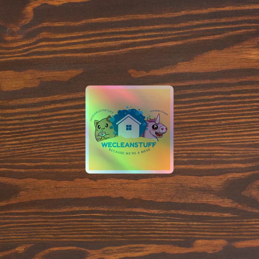 WECLEANSTUFF Holographic Sticker product image (5)