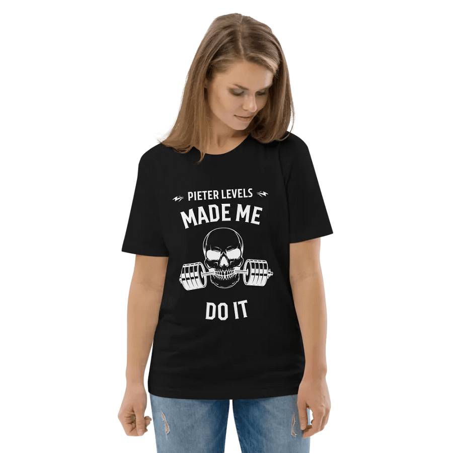PIETER LEVELS MADE ME DO IT Organic Tee product image (6)