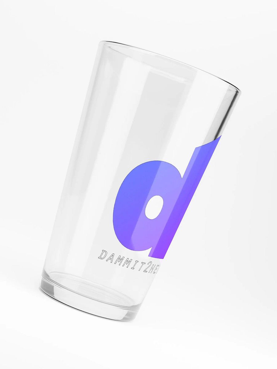 d2h Logo Pint Glass product image (6)