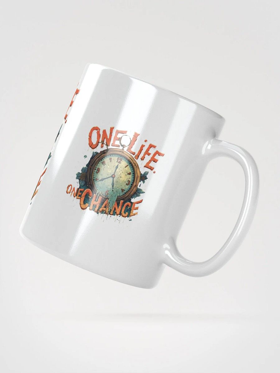 Vintage Clock 'One Life One Chance' Mug product image (3)
