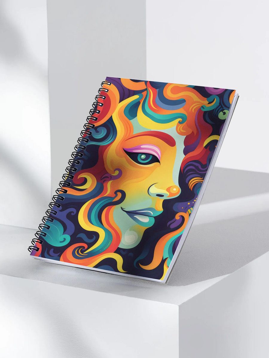 Whimsical Portrait Spiral Notebook product image (3)