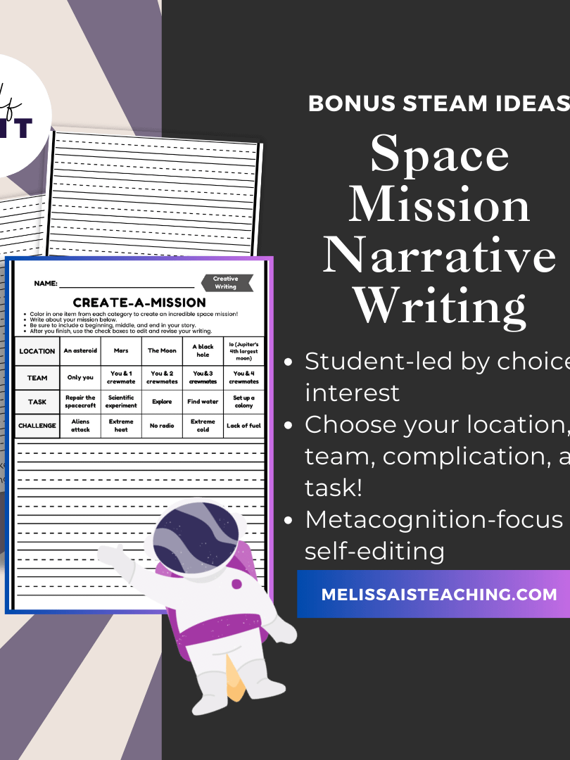 Survival, Geography & Adventure BUNDLE | Narrative Writing BUNDLE + Editing Checklist BONUS STEAM Ideas product image (6)