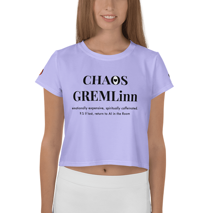 CHAOS GREMLinn Crop Tee product image (1)