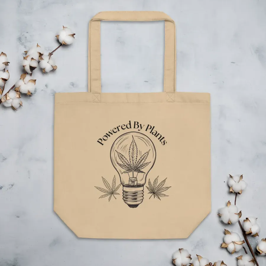 Powered by Plants Tote Bag product image (4)