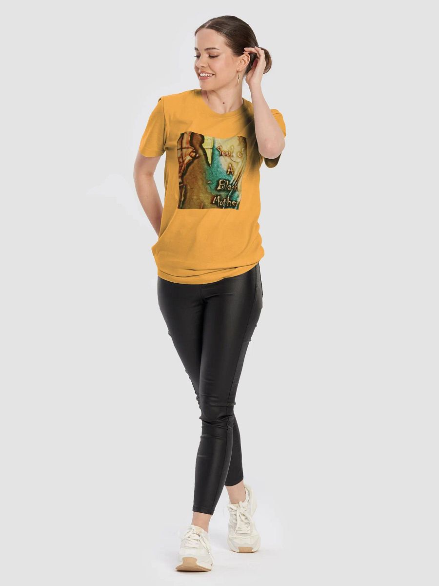 Soul of A Black Mother Tee Gold product image (10)