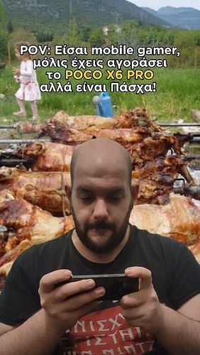 Πάσχα και mobile gamers με το υπερτούμπανο gaming κινητό POCO X6 PRO. #xiaomigreece #pocogreece #gamelabgr #pov #mobilegaming...