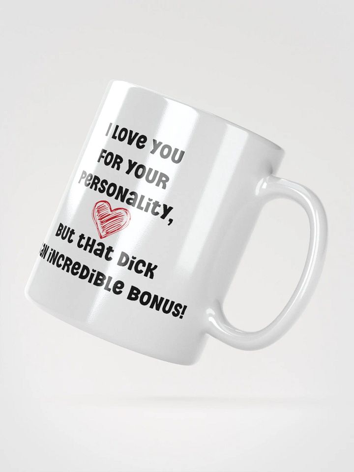 I love you for your personality Valentine's day mug for him product image (2)