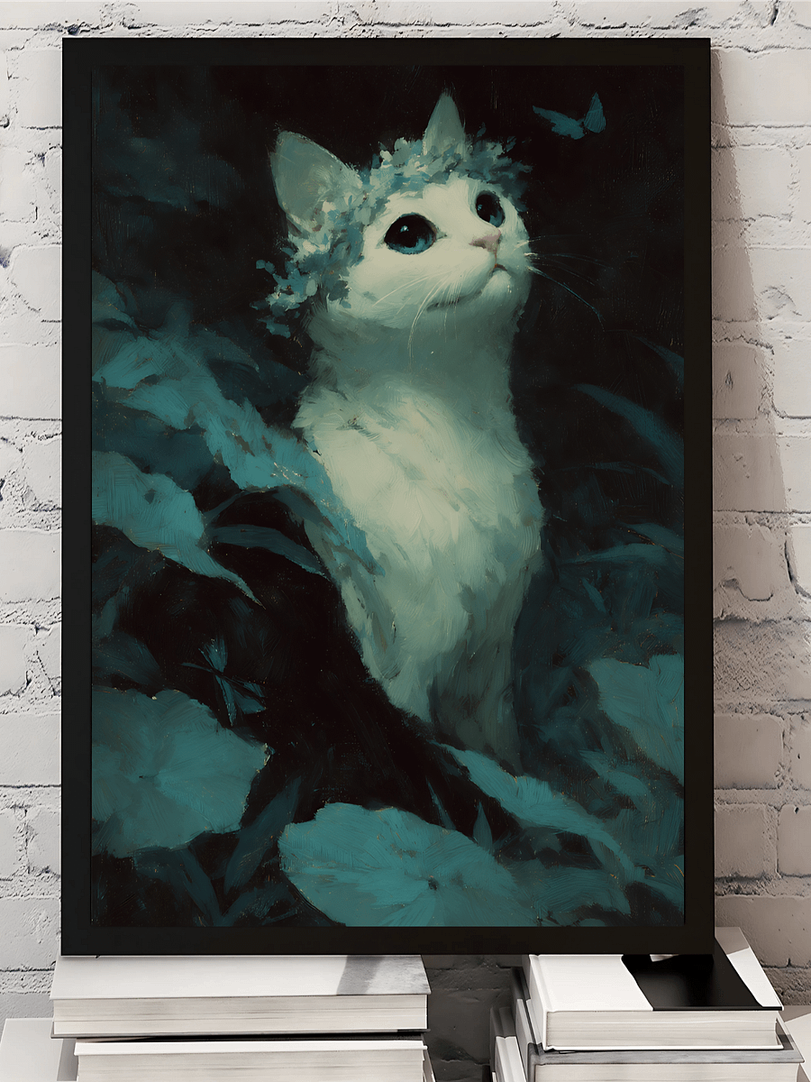 Moonlit Whisper - Enigmatic Forest Art product image (4)