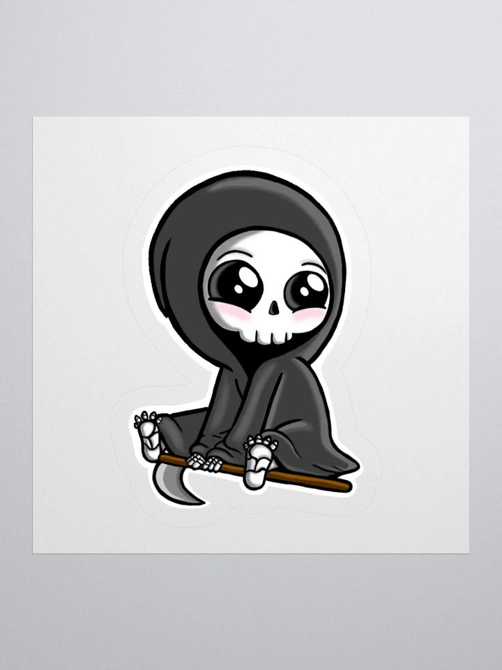 Flying Skully Sticker product image (1)