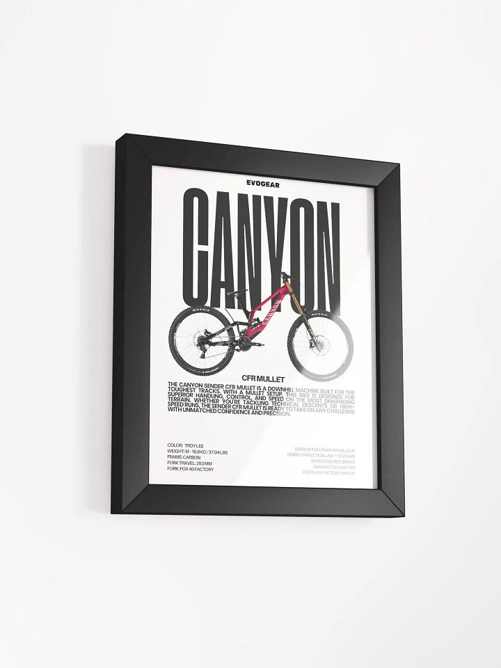 Canyon Sender CFR Mullet Frame product image (6)