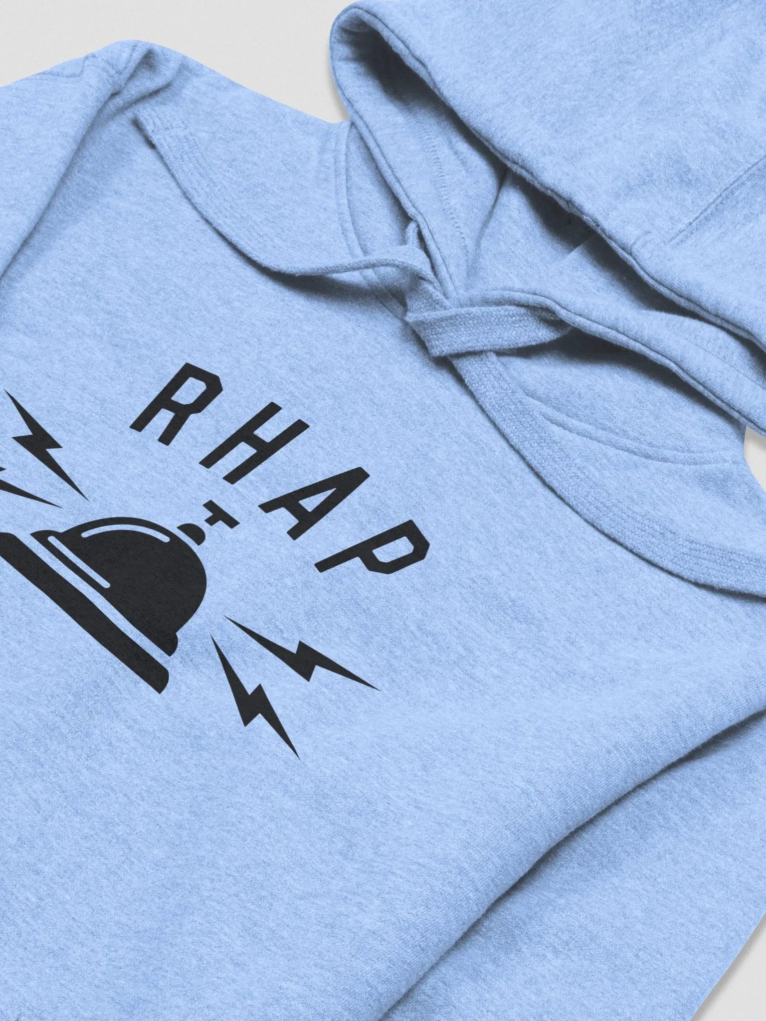 RHAP Bell (Black) - Unisex Supersoft Hoodie product image (3)