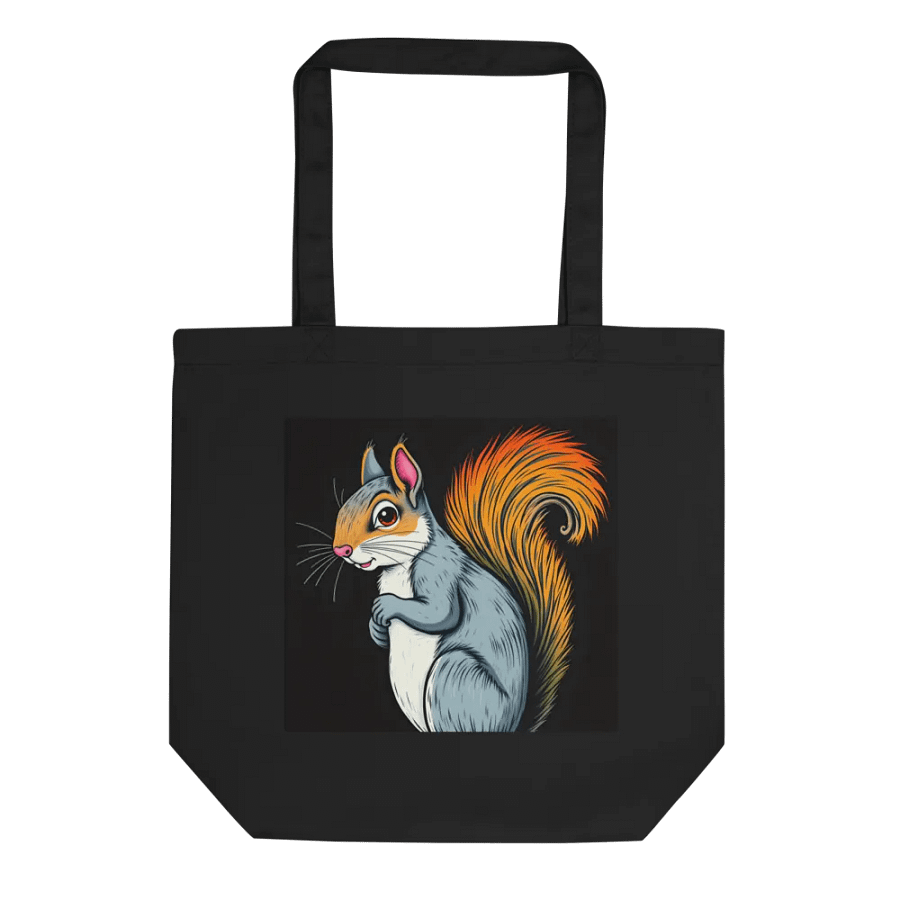 Vibrant Squirrel Eco Tote product image (1)