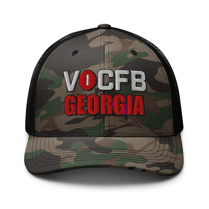 Georgia VOCFB Camo Trucker Hat product image (1)