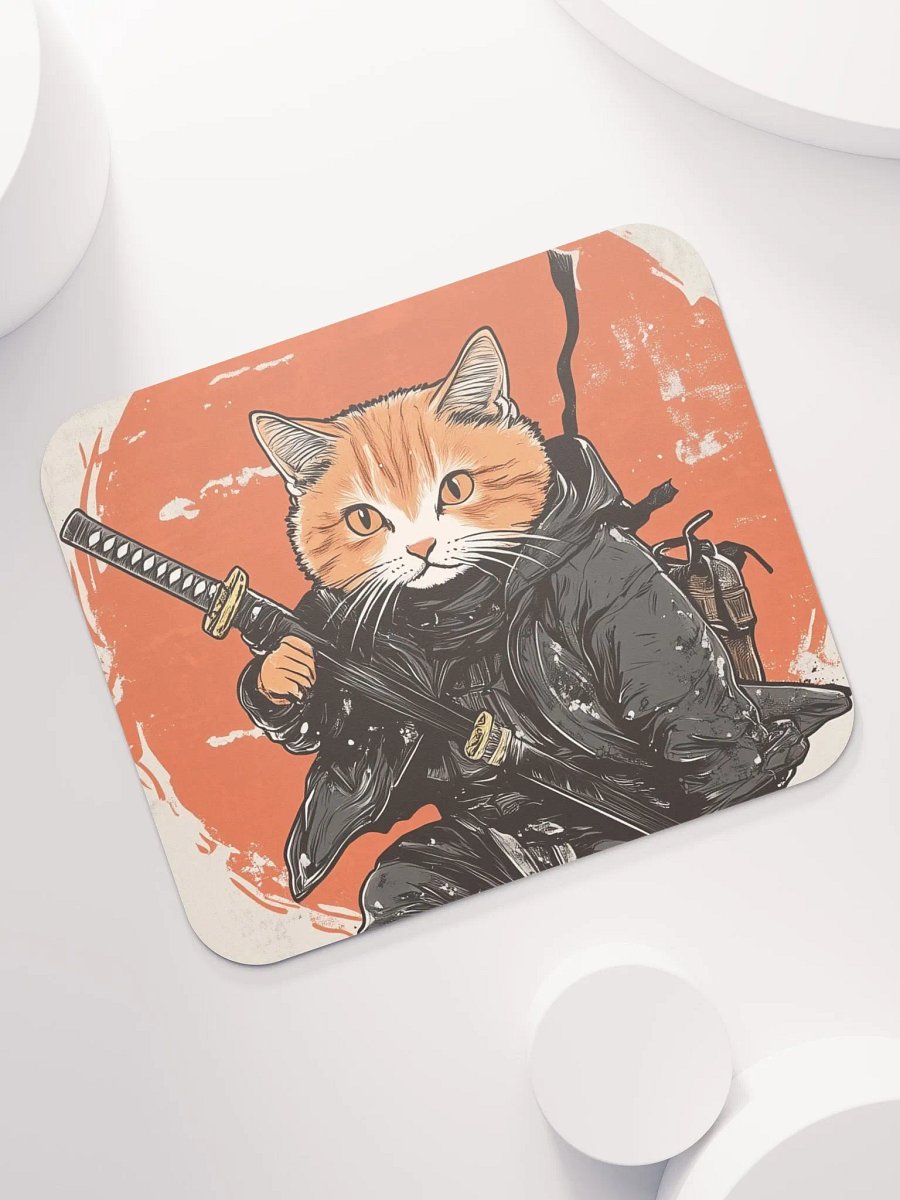 Cat Ninja Mouse pad product image (7)