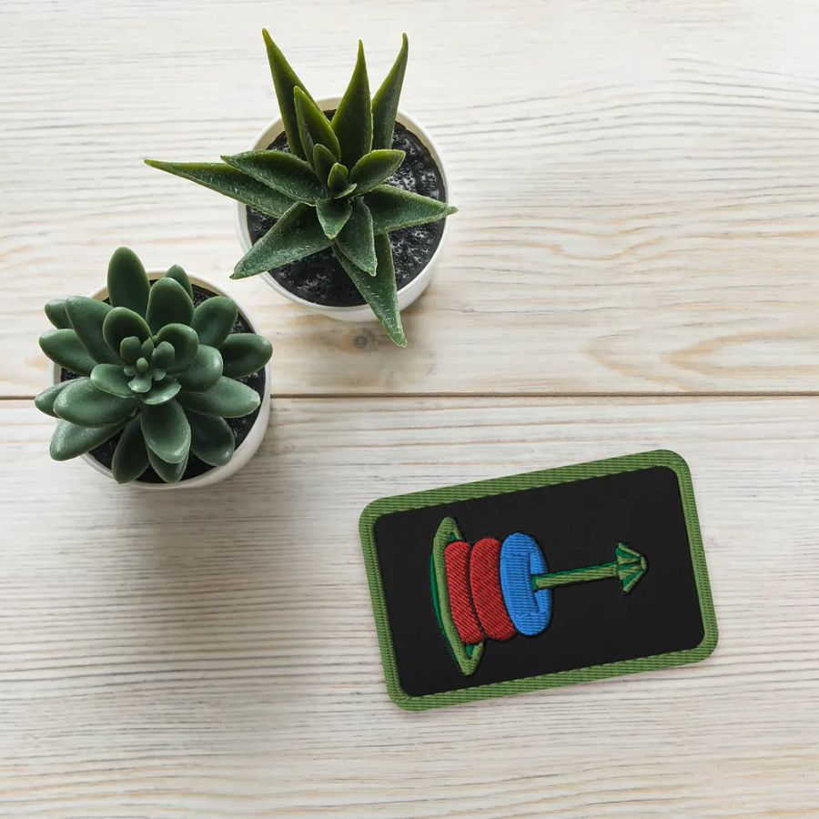Mogo with Rings Embroidered Patch product image (4)