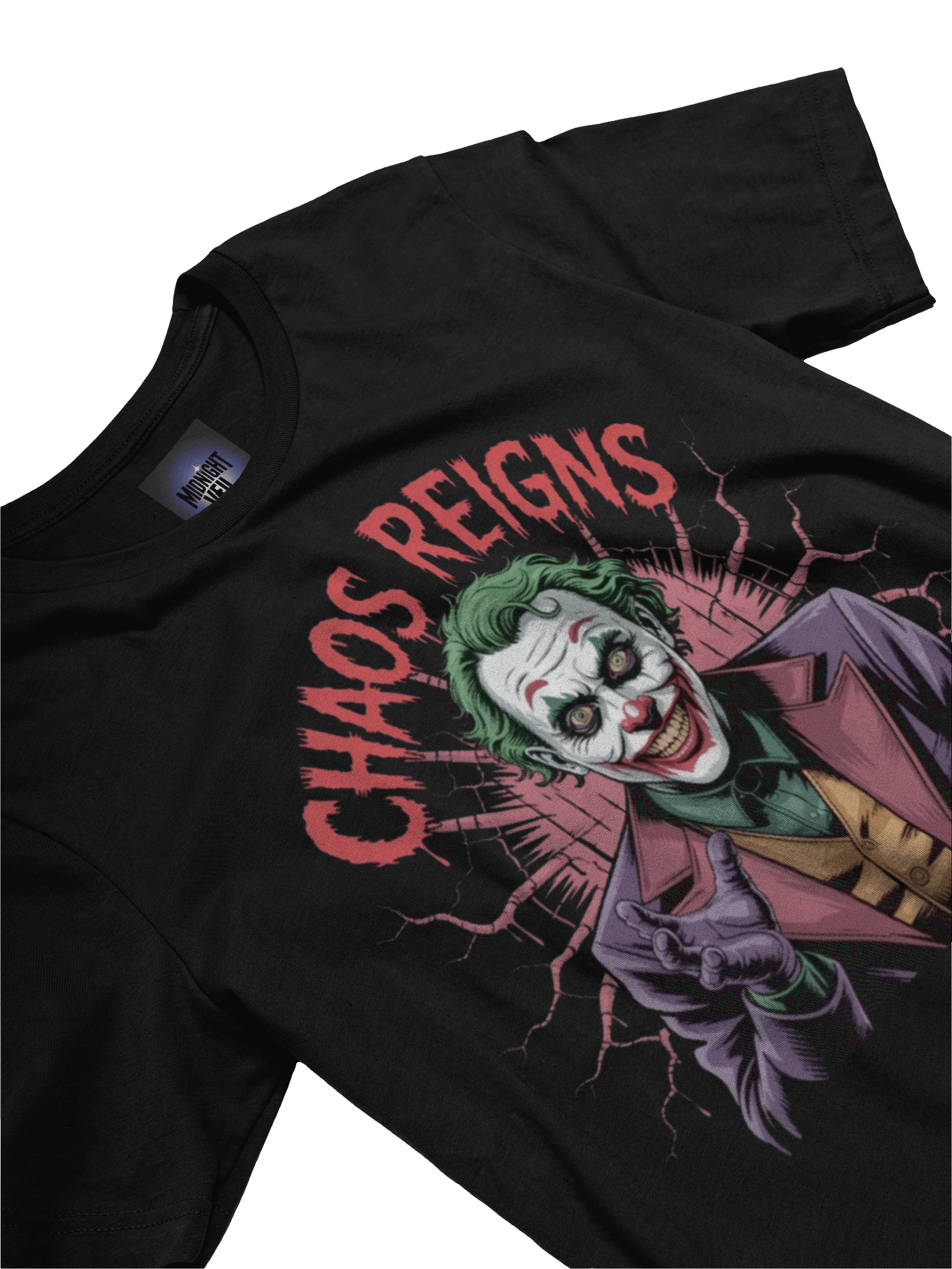 Chaos Reigns: Joker Thunderstrike Portrait T-Shirt product image (5)