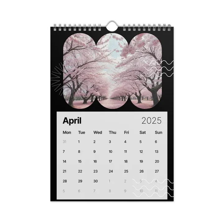 SEASONAL NATURE WALL CALENDAR 2025 product image (1)