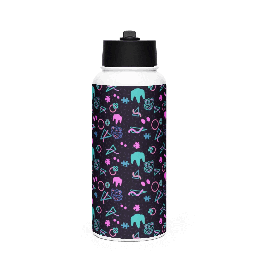 Bundy Bear Arcade Stainless Steel Water Bottle product image (1)