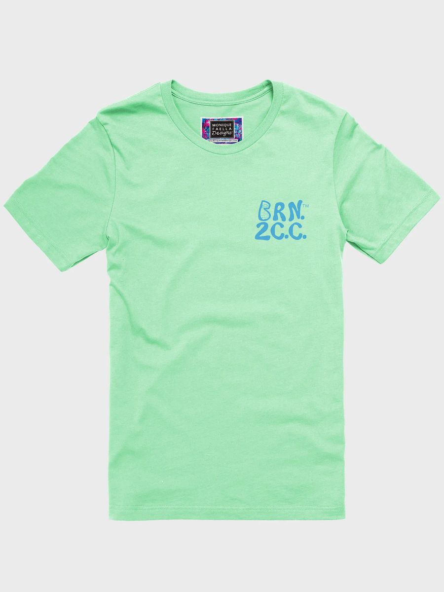 Men's | BOURNE to Cape Cod™ | Supersoft T-Shirt by Bella+Canvas | Deep Sky Blue Logo on Bright Colors product image (2)
