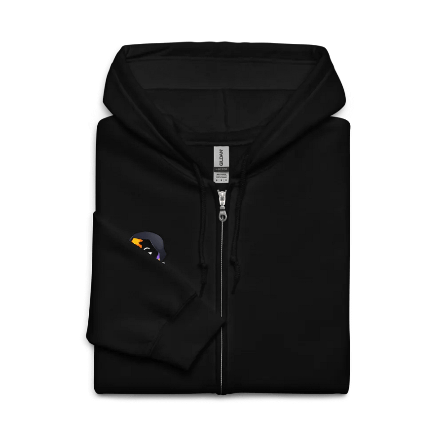 Confident Chibi Gildan Zip-Up Hoodie product image (5)