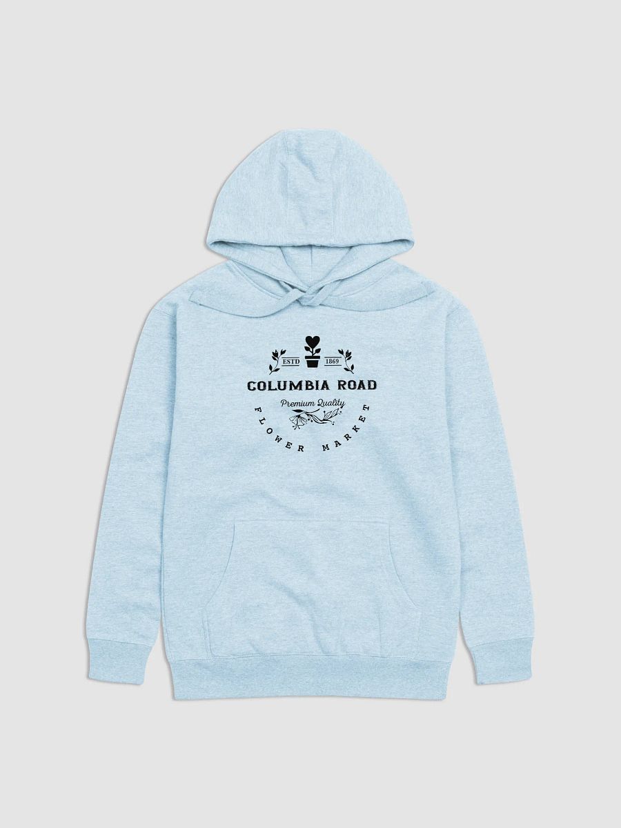Columbia Road Market Cozy Unisex Hoodie (Sky Blue) product image (1)