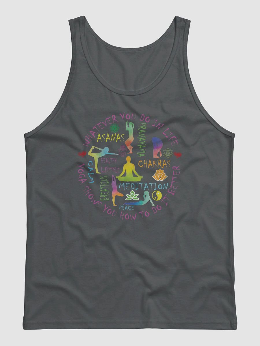Yoga Meditation Trainer Chakra Asanas Yogi Class Tanktop product image (3)