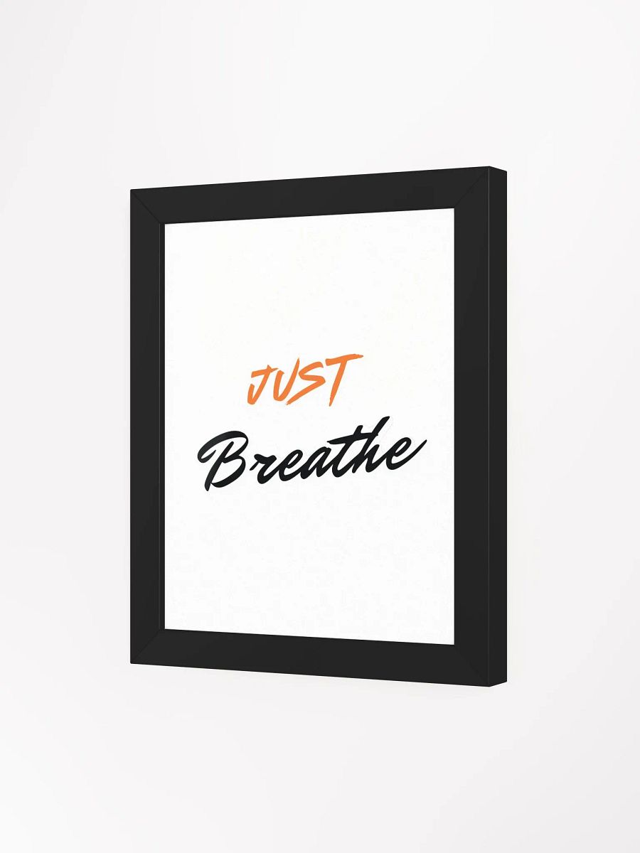 Just Breathe Framed Poster product image (3)