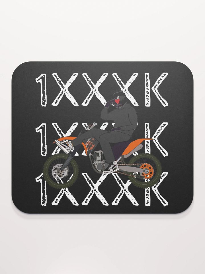 1XXXk Signature w/ Heart-hand | 8.7 x 7.1 in Mousepad product image (2)