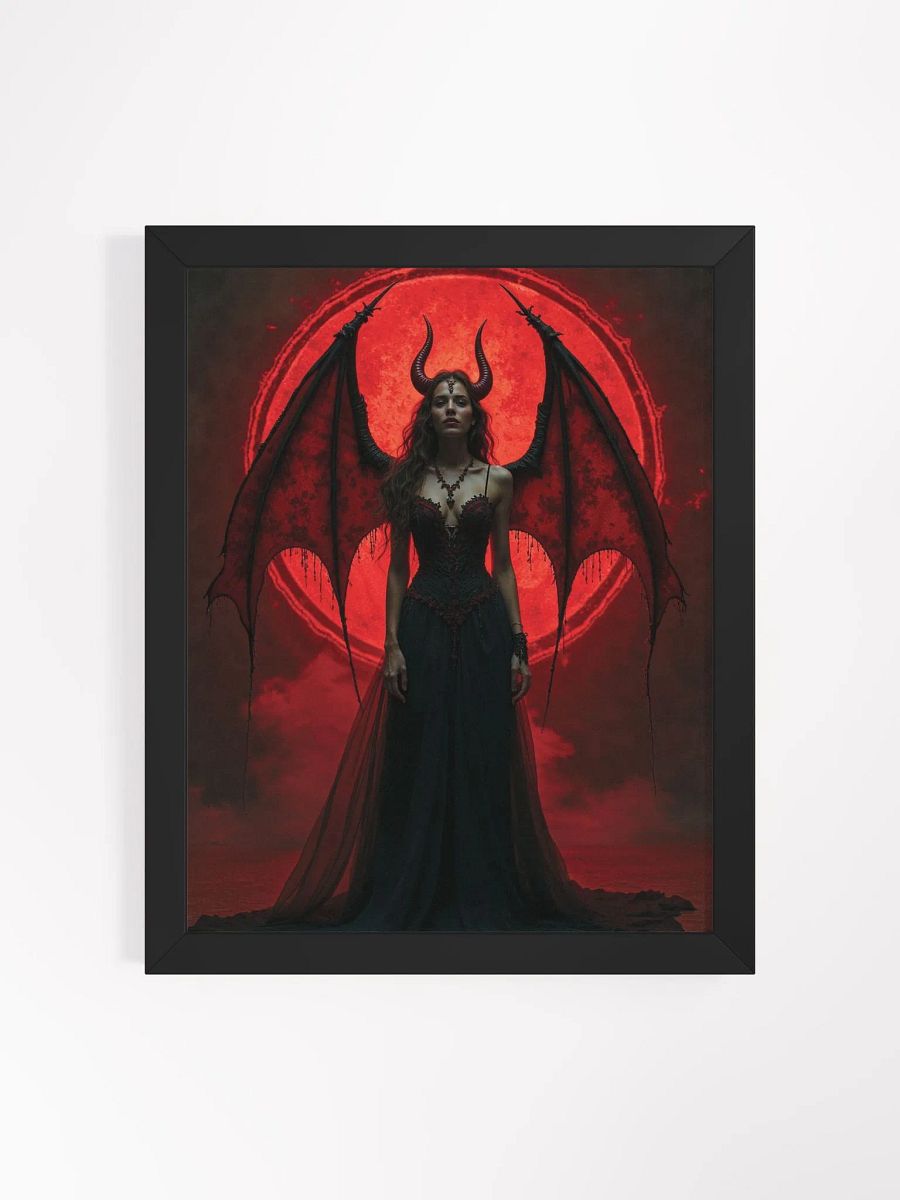 Demonic Beauty Framed Print product image (3)