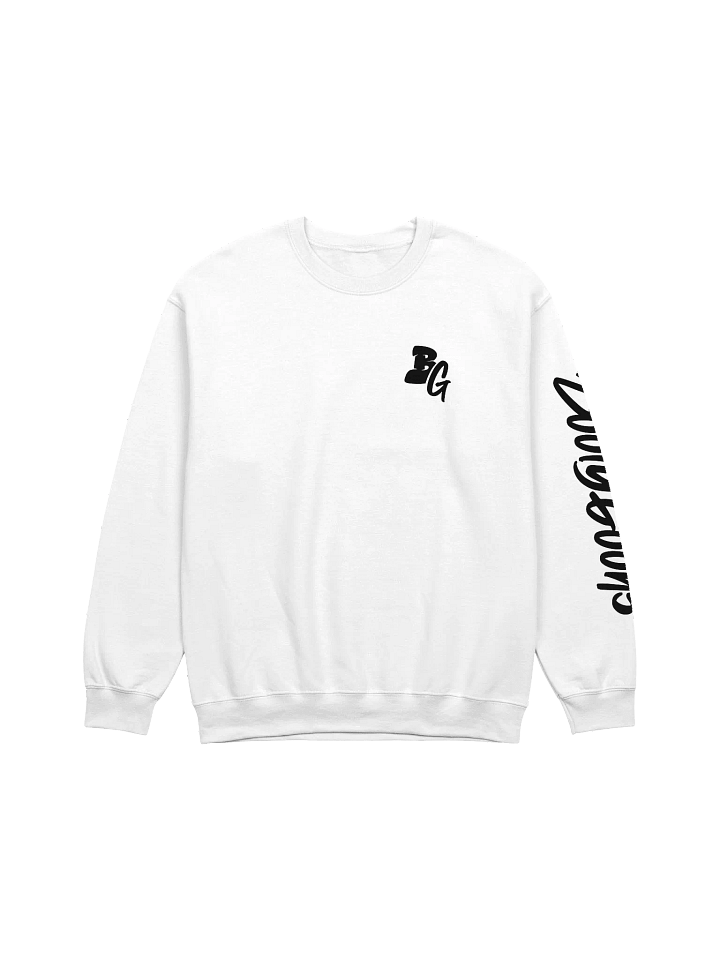 Graffiti Initial Sleeve Print Crewneck product image (1)