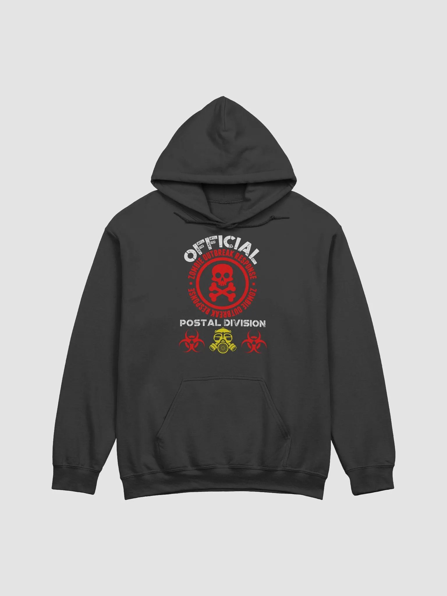 Zombie outbreak hoodie postal worker halloween product image (4)