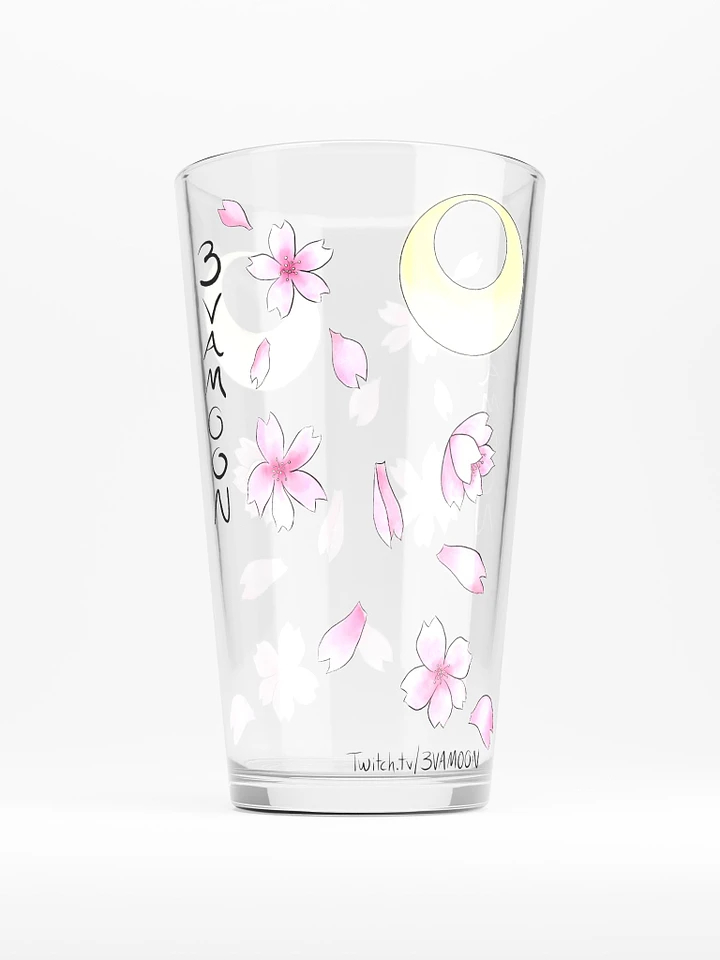 Sakura Moon Pint Drinking Glass product image (1)