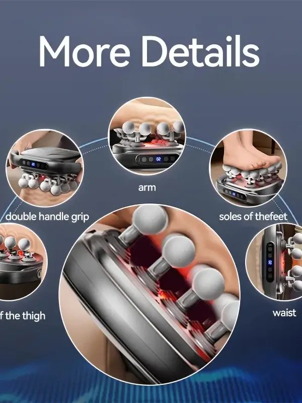 16-Head Flesh Gun Massage Device, Deep Tissue Muscle Instrument. product image (4)