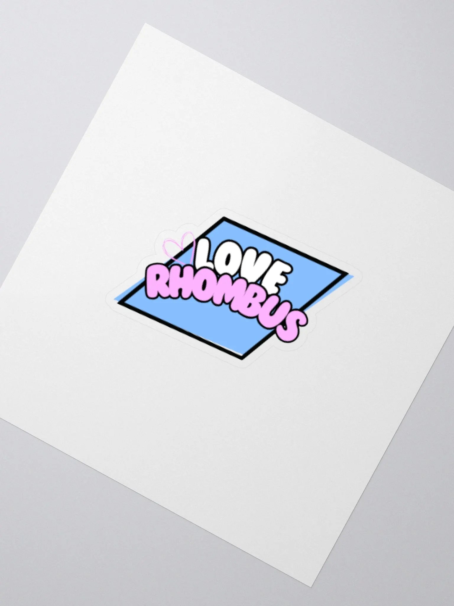 Love Rhombus | Sticker product image (2)