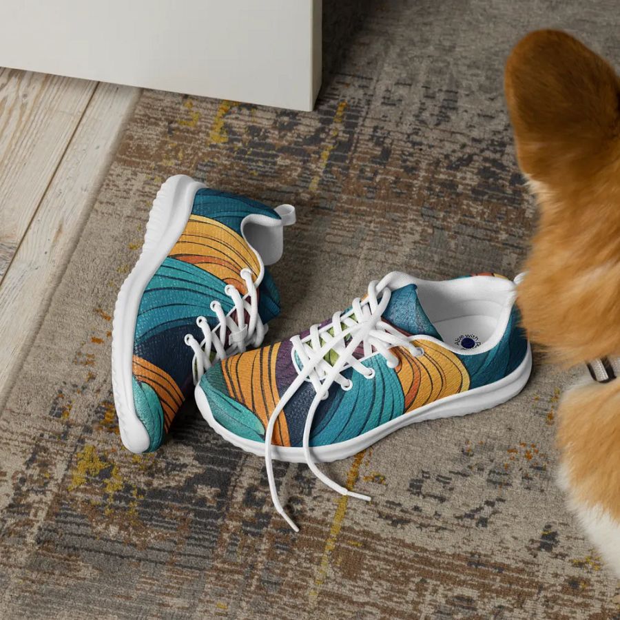 Waveform Wonders Athletic Shoes product image (6)
