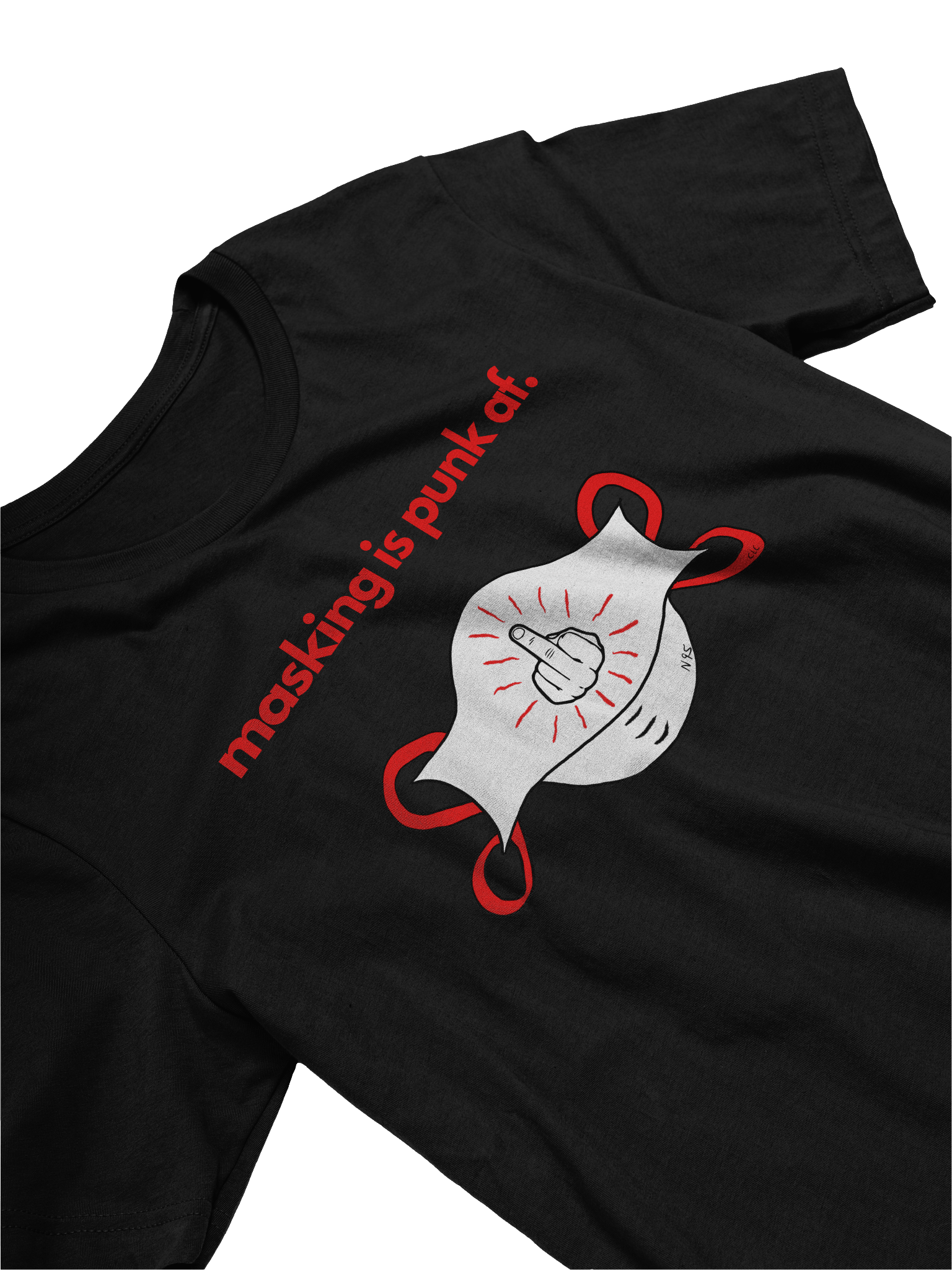 Masking Is Punk AF tee product image (20)