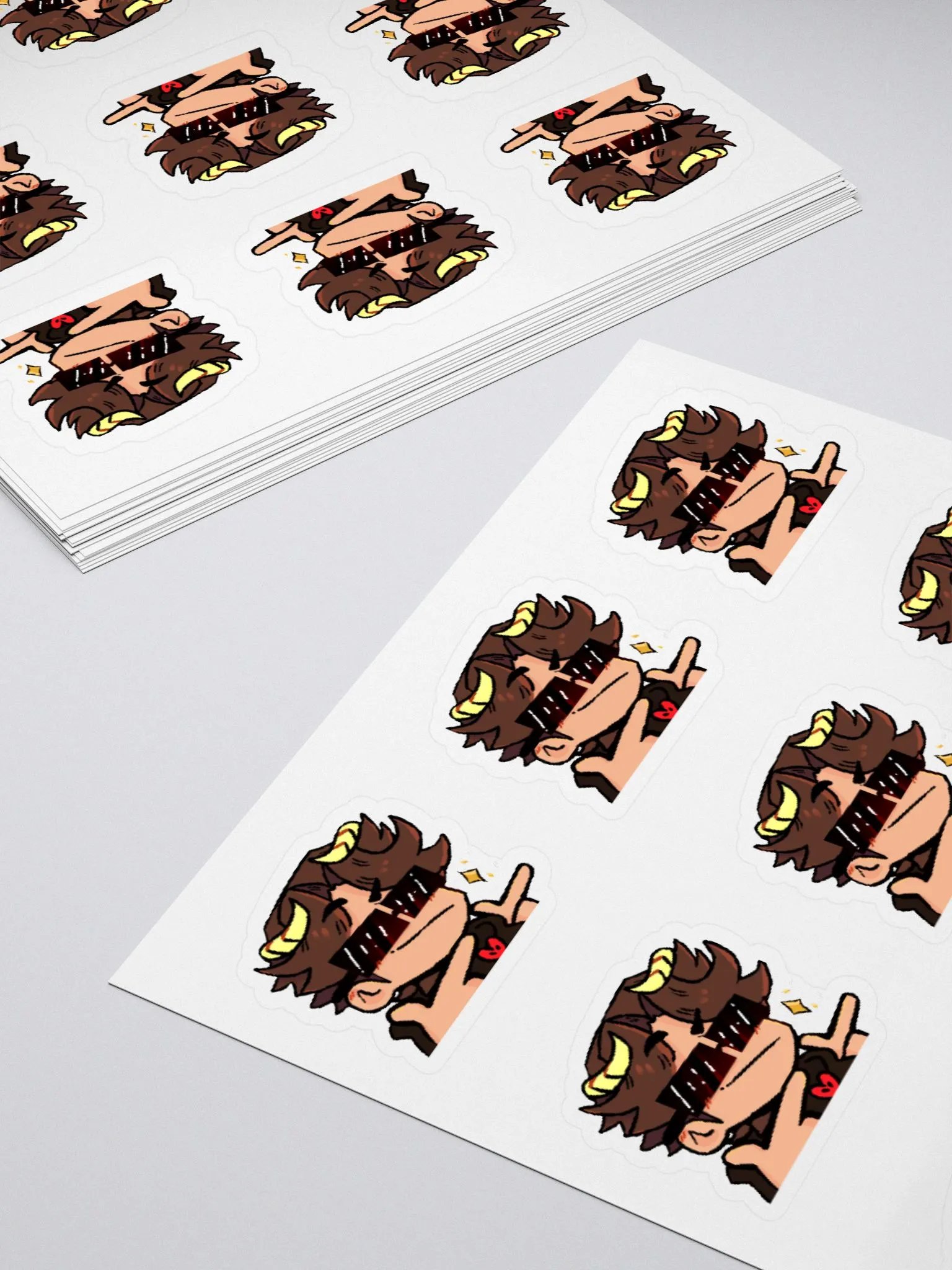Nukeri Emote Sticker Set - 9x Cool! product image (12)