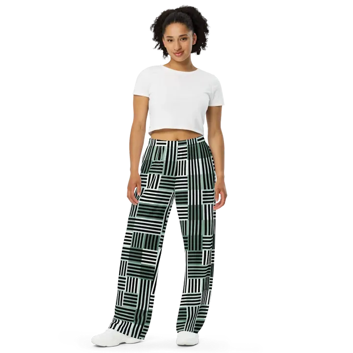 BUIII Minimalism: Mint Oasis Wide-Leg Pants product image (2)