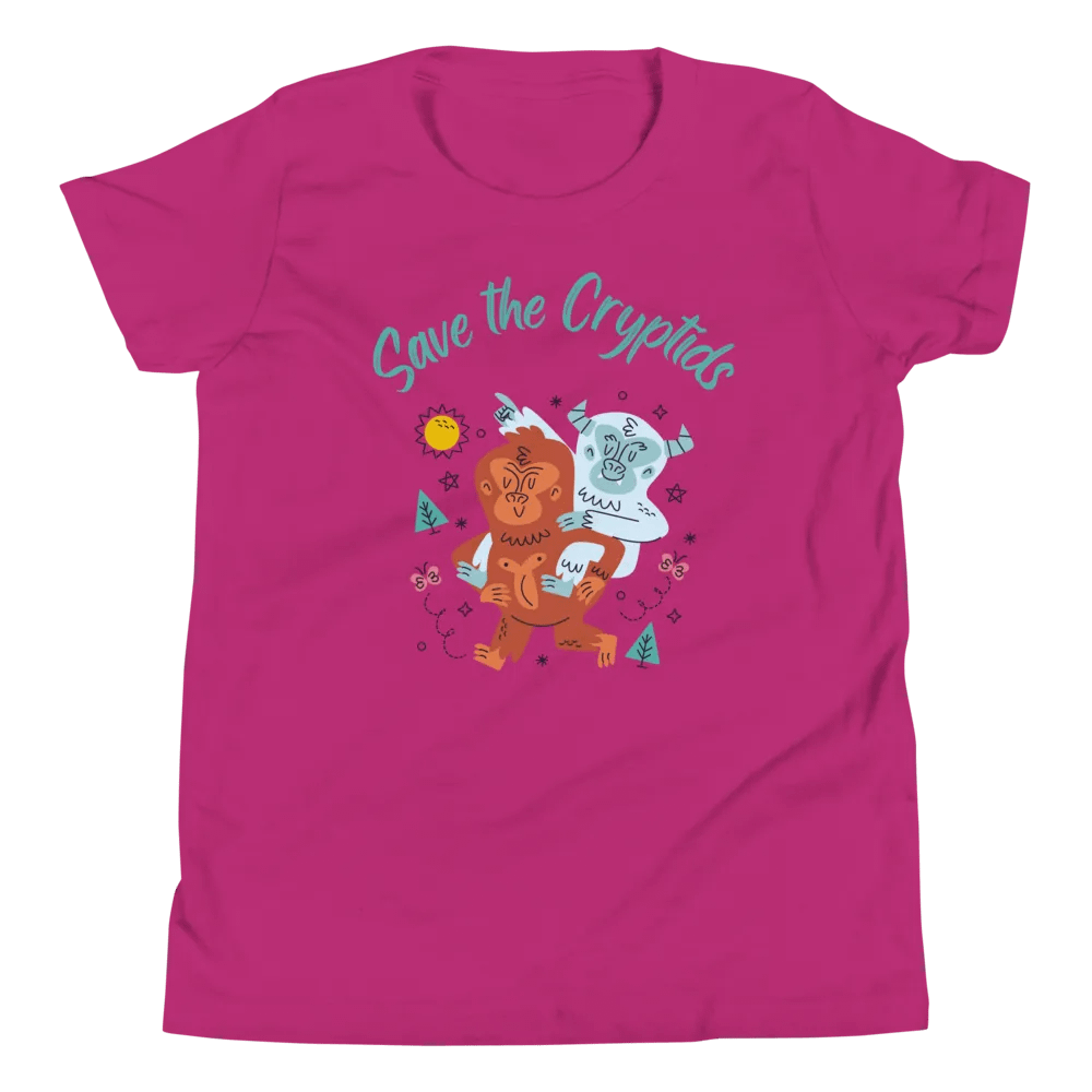 Save the Cryptids Youth T-Shirt product image (1)