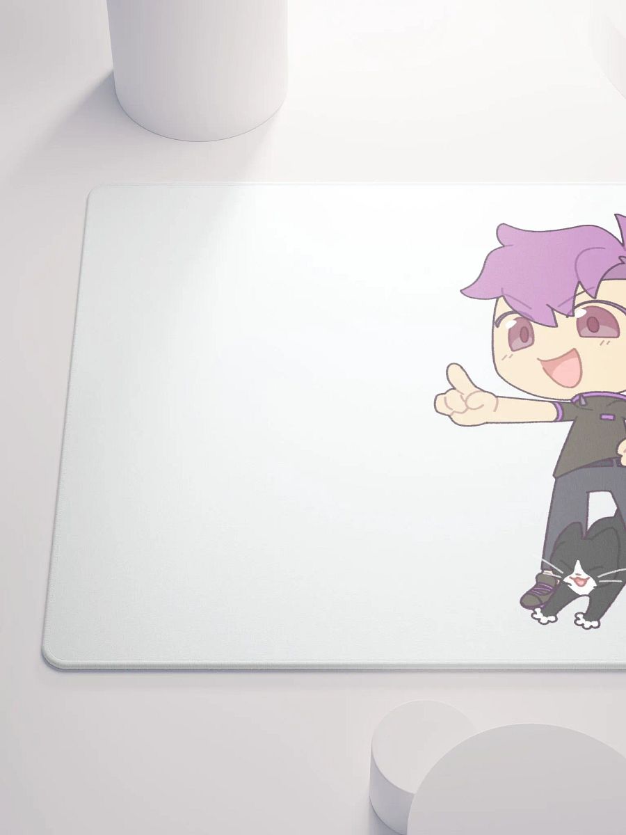 Stephen with Kitty Gaming Mousepad product image (6)