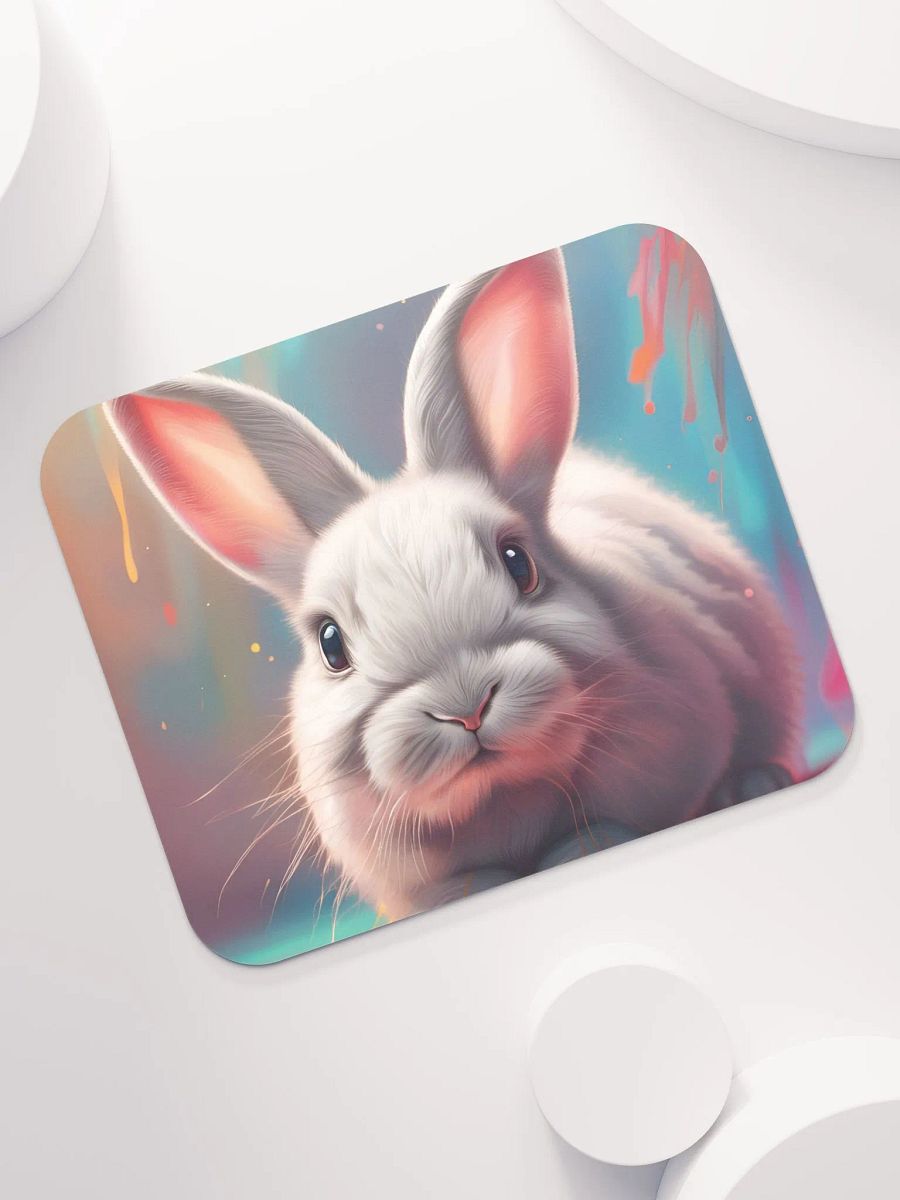 Cute Bunny Mouse Pad product image (7)