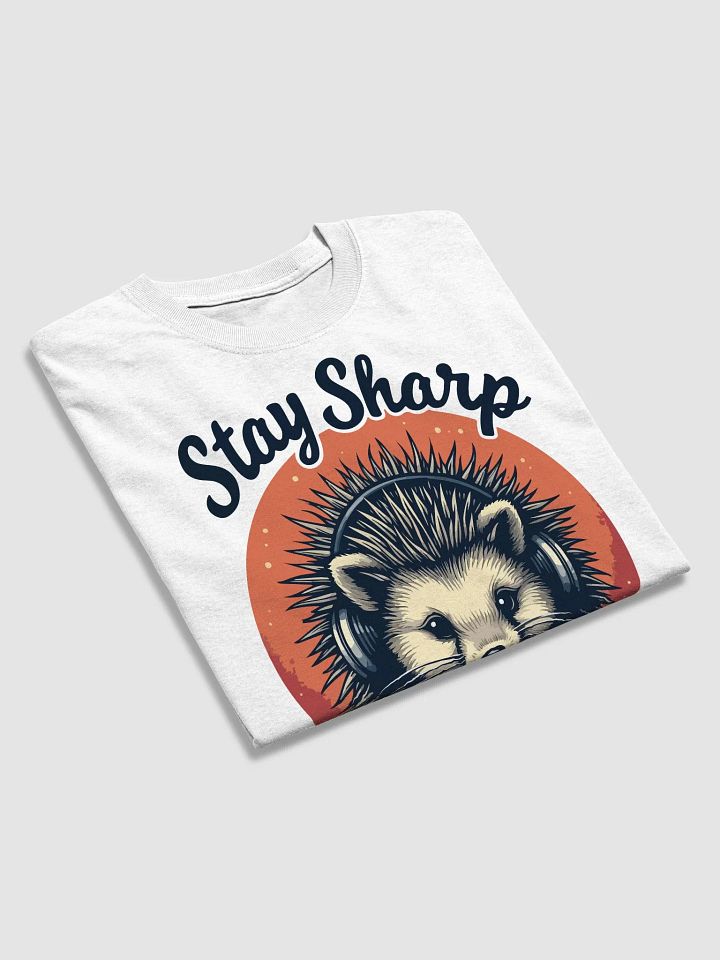 Stay Sharp, Stay Tuned T-Shirt product image (2)