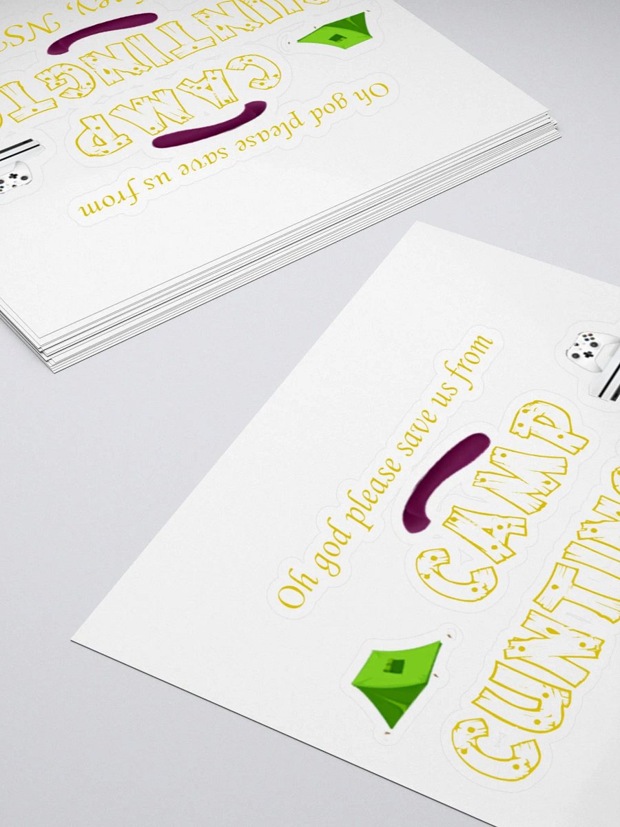 Camp C*ntington Sticker product image (10)