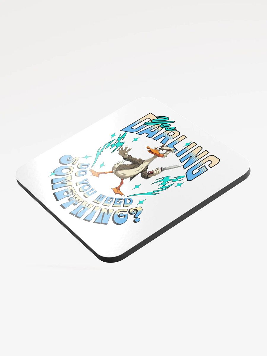 Yes Darling Do You Need Something Quirky Leather Coaster Set product image (4)